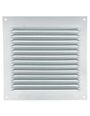 Rejilla Ventilación AMIG 3-200X200 Aluminio Plata