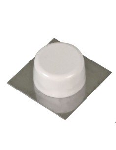 Tope Puerta AMIG 405 Blanco Inoxidable