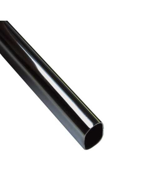 TUBO 10-30X15X4M Acero Cromado Brillo AMIG