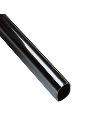 TUBO 10-30X15X2M Acero Cromado Brillo AMIG