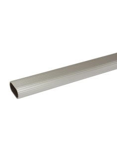 TUBO 1-30X15X2M Aluminio Plata AMIG