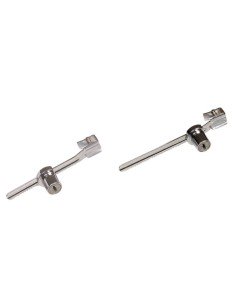 CERRADURA VITRINA 10A-120 Niquel AMIG