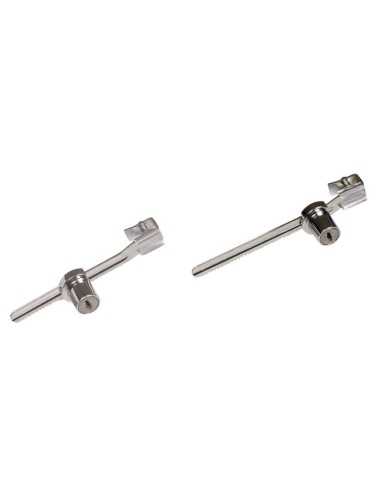 CERRADURA VITRINA 10A-120 Niquel AMIG