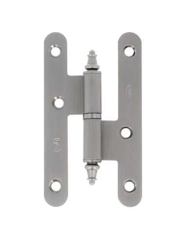 Pernio AMIG 408C-100 Acero Cromo Mate Izquierda