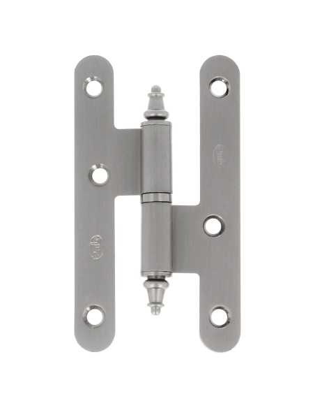 Pernio AMIG 408C-100 Acero Cromo Mate Izquierda