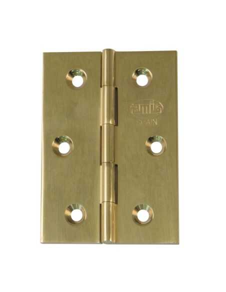 BISAGRA 1002-60X40 Latón PULIDO AMIG