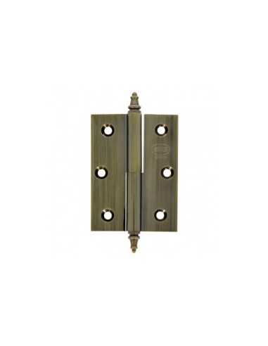 BISAGRA 1007-100X70 Latón CUERO Izquierda* AMIG