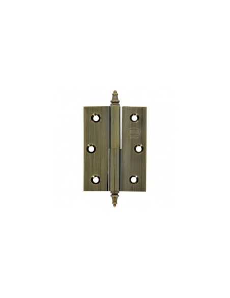 BISAGRA 1007-100X70 Latón CUERO Izquierda* AMIG