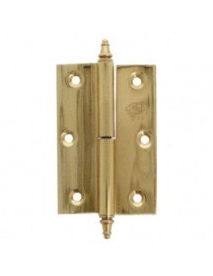 BISAGRA 1007-100X70 Latón CUERO Derecha* AMIG