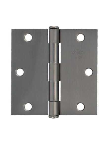 BISAGRA 1010-3,5X3,5 A Cromo Mate AMIG