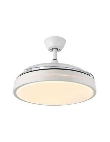 Ventilador DC ESCORPION 59W Blanco 3ASPAS DESPLEGABLES