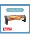 Estufa eléctrica de cuarzo HABITEX E361