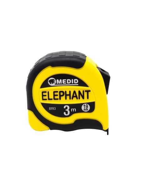 Flexómetro MEDID ELEPHANT Bimaterial 3 Mts