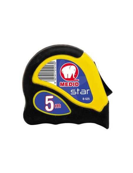 Flexómetro MEDID ELEPHANT Star B525 Bimaterial 5 Mts