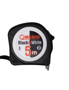 Flexómetro MEDID ELEPHANT 6528 Black & White 5 Mts