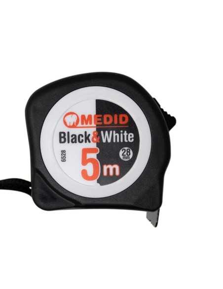 Flexómetro MEDID ELEPHANT 6528 Black & White 5 Mts
