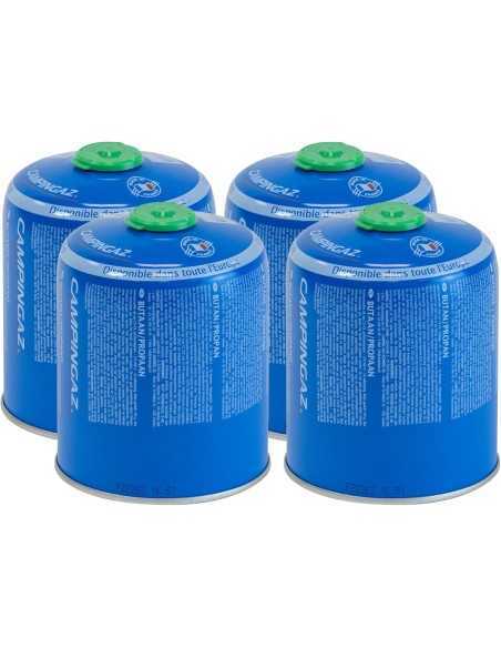 Campingaz Cartucho de gas de válvula CV470 Plus 450 g - butano/propano (4 unidades)