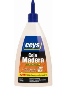 Cola Madera CEYS Profesional Biberón 500g
