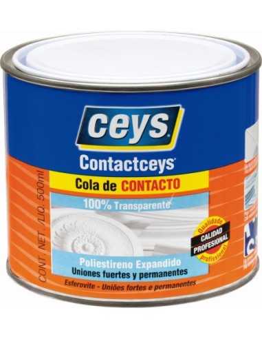 Adhesivo Contactceys poliestireno expandido 500ml