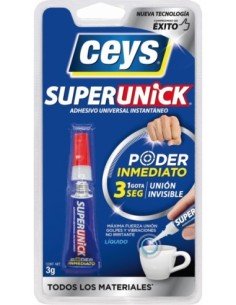 Adhesivo Instantáneo CEYS SuperUnick Poder Inmediato 3G