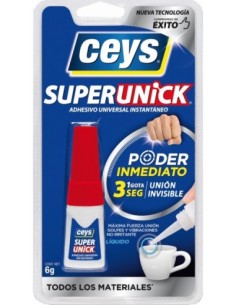 Adhesivo Instantáneo CEYS SuperUnick Poder Inmediato 6G