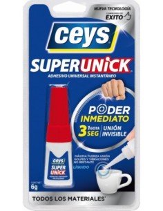 Adhesivo Instantáneo CEYS SuperUnick Poder Inmediato 6G