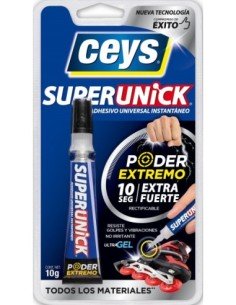 Adhesivo Instantáneo CEYS SuperUnick Poder Extremo 10G