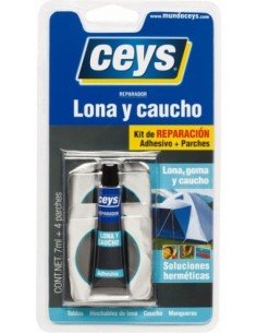 Parches Lonas y Caucho CEYS Kit reparación