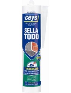 Silicona Neutra CEYS SELLATODO Blanco Cartucho 280ml