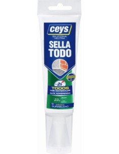 Silicona Neutra CEYS SELLATODO Blanco Tubo 125ml