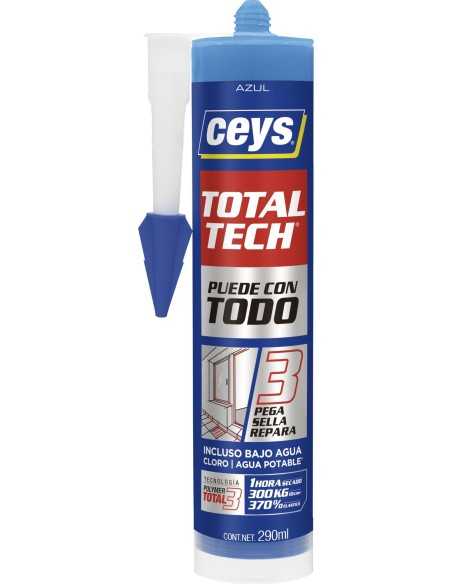Adhesivo Sellador CEYS TOTALTECH Azul 290ml