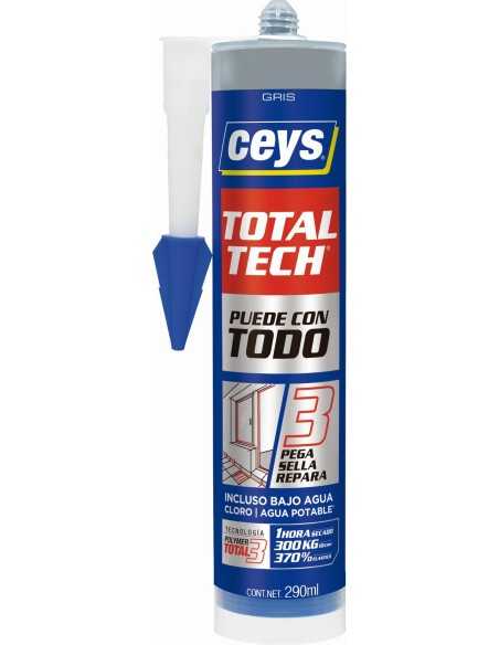 Adhesivo Sellador CEYS TOTALTECH Gris 290ml