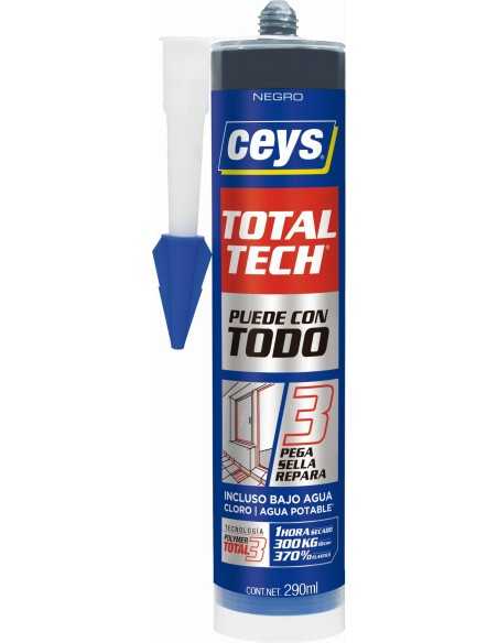 Adhesivo Sellador CEYS TOTALTECH Negro 290ml