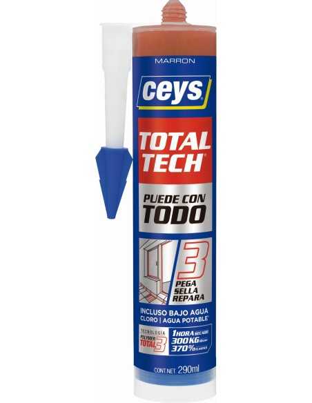 Adhesivo Sellador CEYS TOTALTECH Marrón 290ml