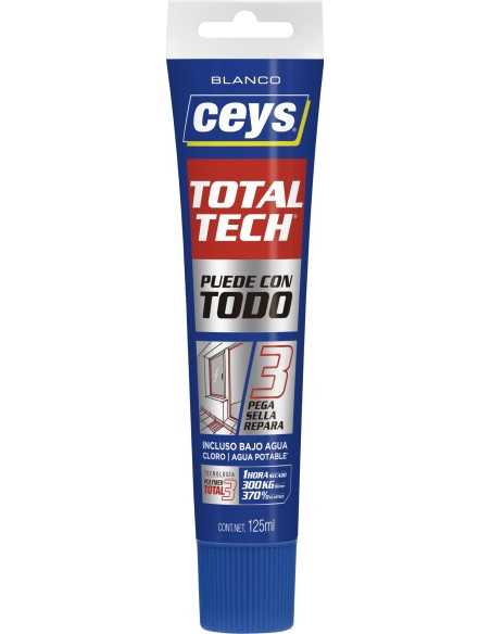 Adhesivo Sellador CEYS TOTALTECH Blanco125ml