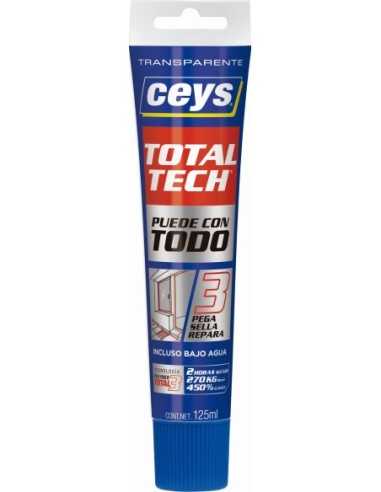 Adhesivo Sellador CEYS TOTALTECH Transparente125ml