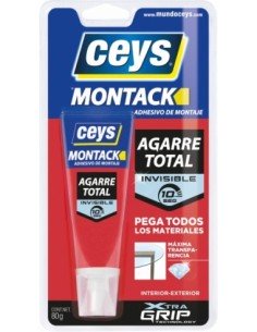 Adhesivo de Montaje CEYS MONTACK Invisible 80gr