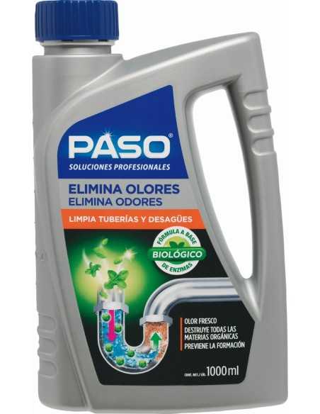 Limpiador de Tuberías y Desagües PASO Elimina Olores 1L