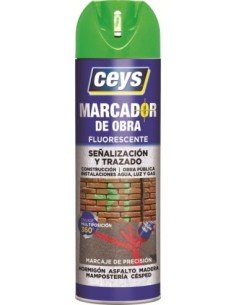 Pintura Marcador de Obra CEYS Verde 500ml
