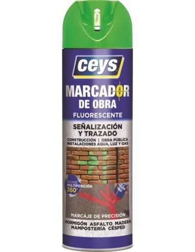 Pintura Marcador de Obra CEYS Verde 500ml