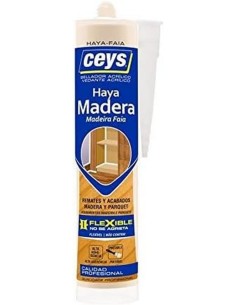 Sellador Acrílico CEYS Madera Haya - Seca Rápido - Cartucho 280 ML