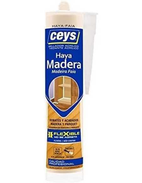 Sellador Acrílico CEYS Madera Haya - Seca Rápido - Cartucho 280 ML