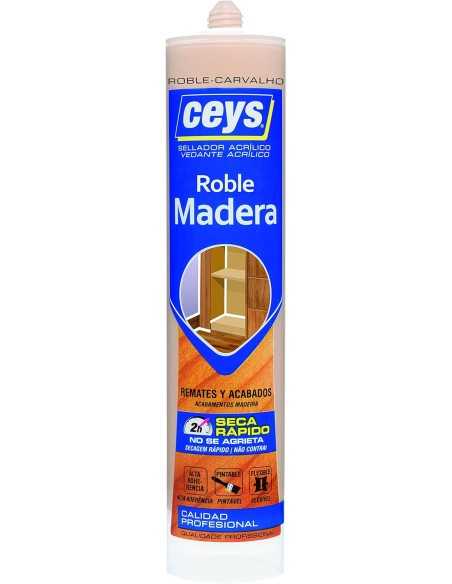Sellador Acrílico CEYS Madera Roble - Seca Rápido - Cartucho 280 ML
