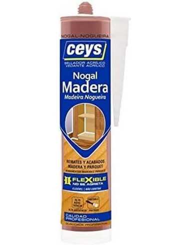 Sellador Acrílico CEYS Madera Nogal - Seca Rápido - Cartucho 280 ML