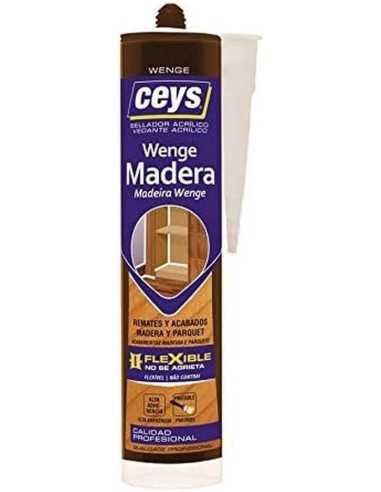 Sellador Acrílico CEYS Madera Wengue - Seca Rápido - Cartucho 280 ML