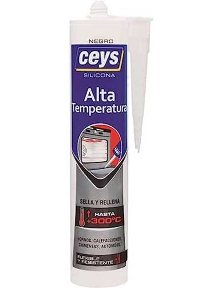 Silicona Alta Temparatura CEYS Negra 280ml