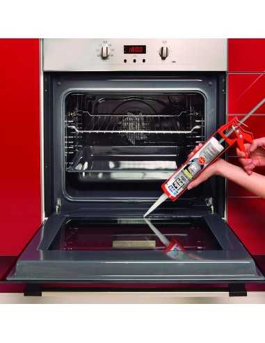 Silicona Alta Temparatura CEYS Negra 280ml