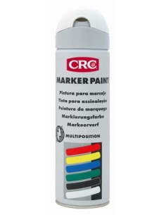Marcador de pintura permanente CRC MARKERPAINT Blanca 500ml