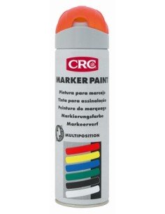 Marcador de pintura permanente CRC MARKERPAINT Naranja 500ml