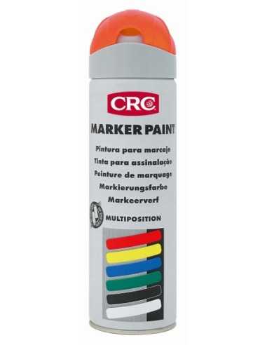 Marcador de pintura permanente CRC MARKERPAINT Naranja 500ml